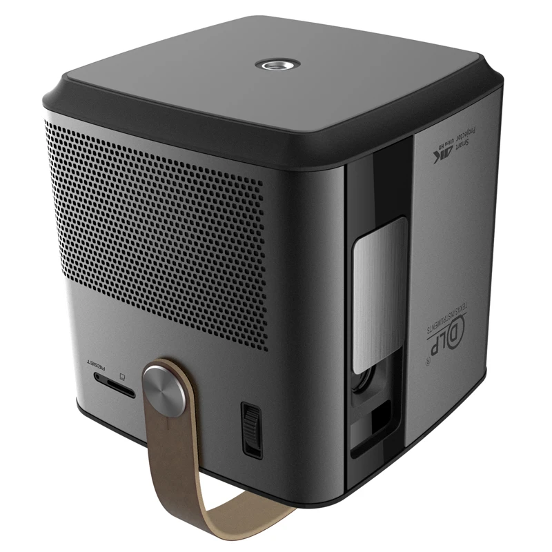 High quality P12 projector Android 5.1 AmlogicT968 smart projector Mini LED WIFI 4K 3D DLP 300inch android portable Projector