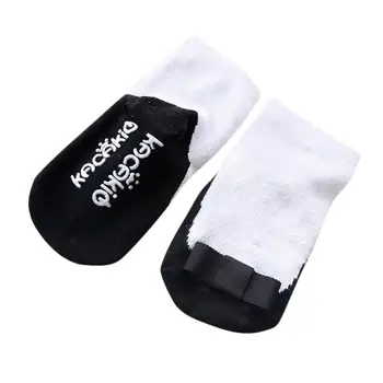 

H1 Pair Spring Autumn New Cotton Fashion Sock Cute Unisex Baby Newborn Bow-knot Baby Socks Non-slip Sock