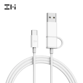 

ZMI AL311 USB C to USB-C/USB-A Date Cable 2 in 1 for PD、QC Fast Charging 3A High Current Support for Charging Laptops