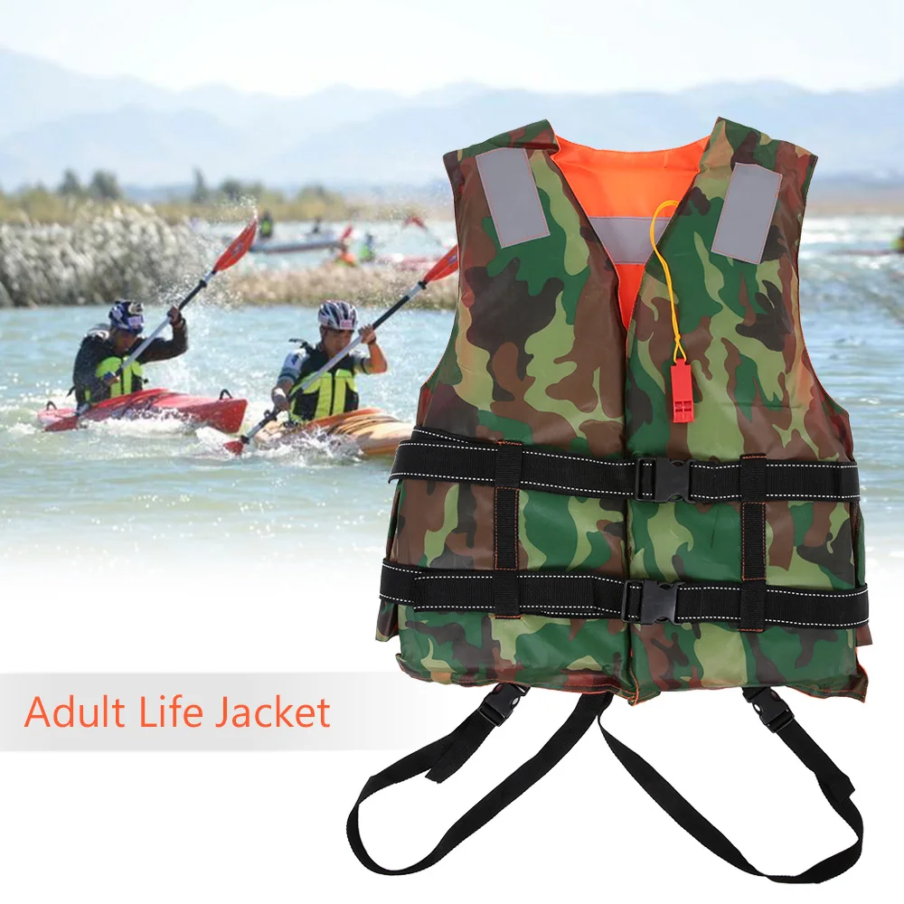 Adult Lifesaving Reversible Life Jacket Buoyancy Aid Flotation Device