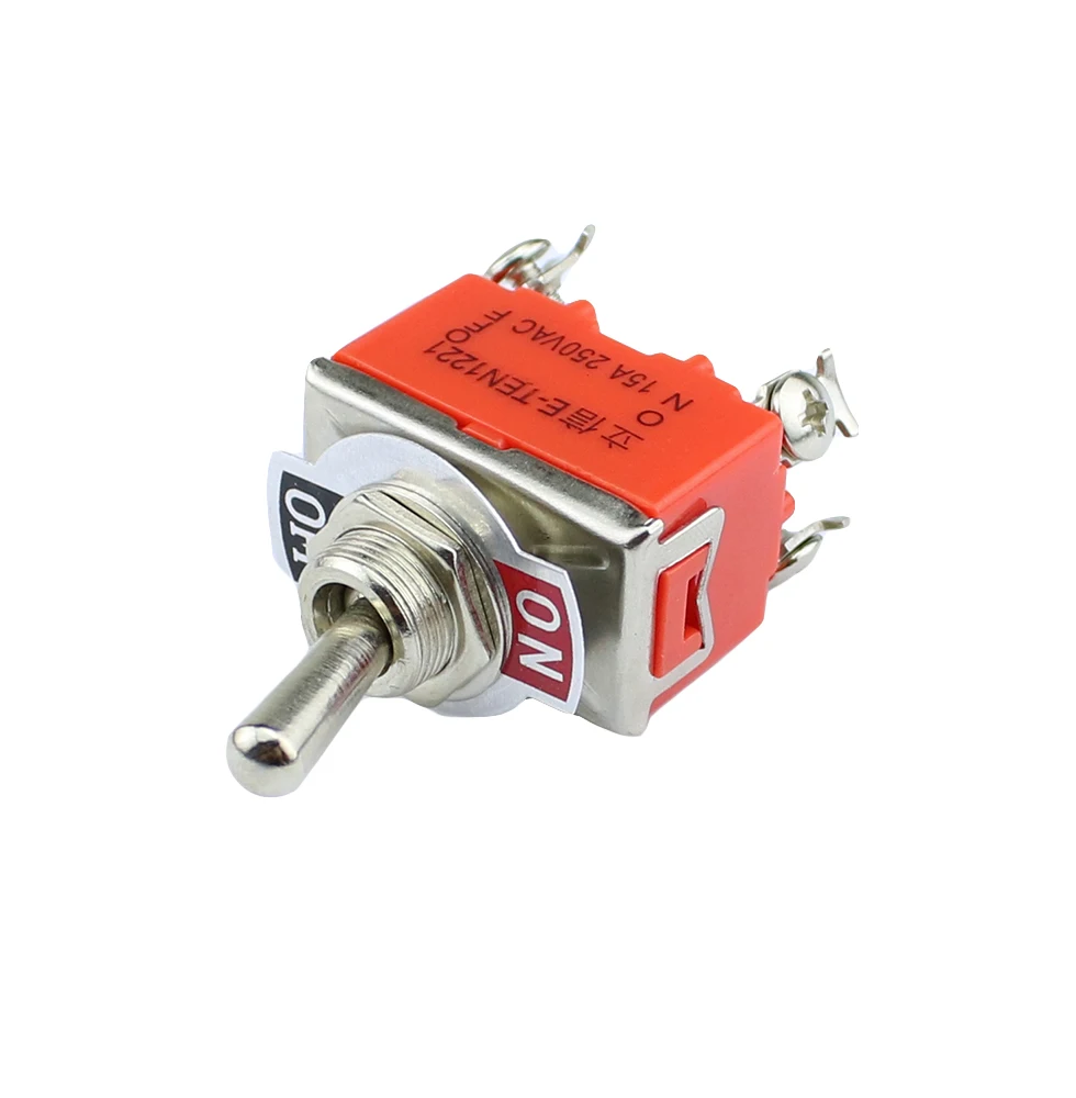 1 шт. E TEN1221 15A 250VAC 4PIN ON OFF рычажный переключатель клавишный питания