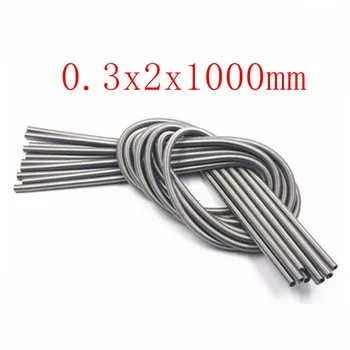 

1pc/lot wire 0.2mm 0.3x2x1000mm 1 meter Stainless Steel Tension Spring Extension Spring Out Dia 2mm