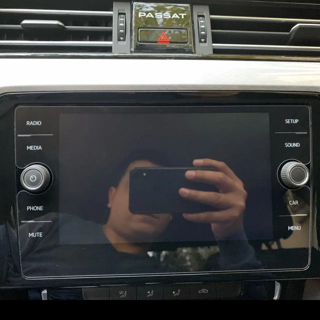 Auto Gehärtetem Glas Bildschirm Schutz Film Aufkleber GPS Multimedia LCD  Schutz Für VW Volkswagen 2017 2018 Tiguan MK2 Zubehör - AliExpress