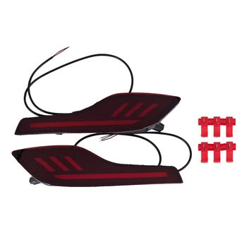 

For Honda CR-V CRV 2017 2018 LED Brake Light Rear Bumper Fog Lamp Decoration 2X