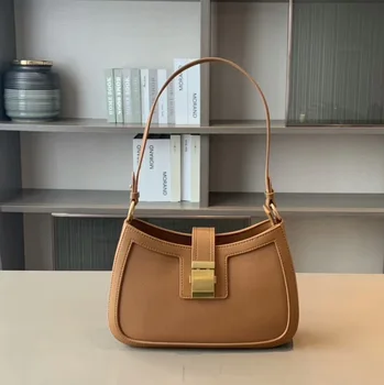 

2020 Genuine Leather Single-shoulder Bag for Women Bag Fashion Armpit Bag Handbag