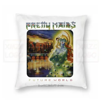 

Pretty Maids Future World Black Pillow case Hard Rock Heavy Metal Gotthard Women Men