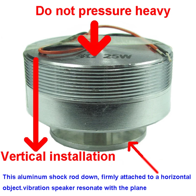 2 дюйма-резонансная томография Динамик вибрации все частота рупорный Динамик s сильный бас громче Динамик 50мм 4 Ом 25 Вт/8 Ом 20 Вт