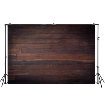 

HuaYi artistic photography dark brown wood planks decoration background backdrops for photo studio photoshoot photography D-8926