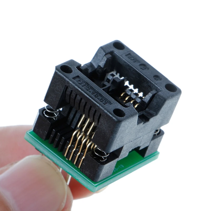 SOP8 К DIP8 IC тестовое гнездо модуля преобразователя программатор адаптер 150 mil