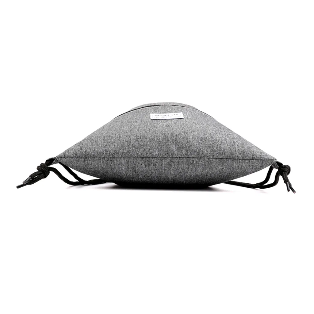 Многофункциональная спортивная сумка На открытом воздухе, водонепроницаемая, на молнии, унисекс, рюкзак, на веревке, для путешествий, одноцветная сумка на плечо для фитнеса, для девочек
