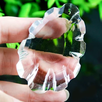 

1PCS 60mm Shaped Crystal Prisms Suncatcher Pendants Clear Crystal Beads For Chandeliers Hanging Ornaments Home Decor DIY Gifts