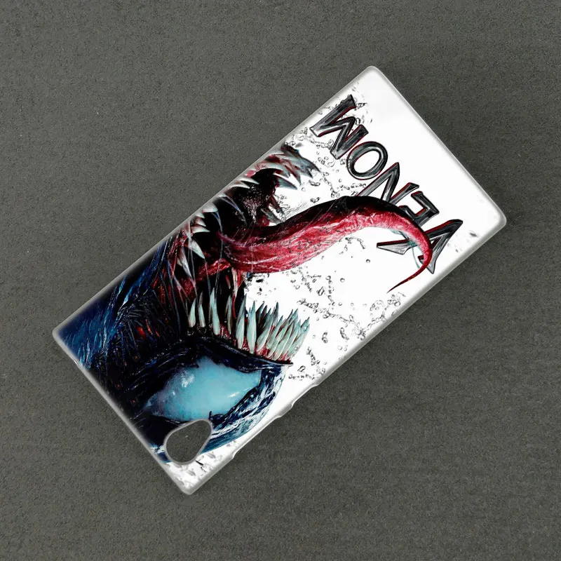 Venom Marvel Мода жесткий чехол для Sony Xperia L1 L2 L3 X XA XA1 XA2 XA3 ультра 10 плюс E5 XZ XZ1 XZ2 компактный XZ3 XZ5 2 20 крышка
