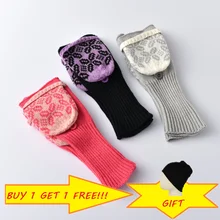 Весна KBB женские и мужские удобные 3 цвета дизайнерские вязаные зимние перчатки без пальцев митенки цельные перчатки