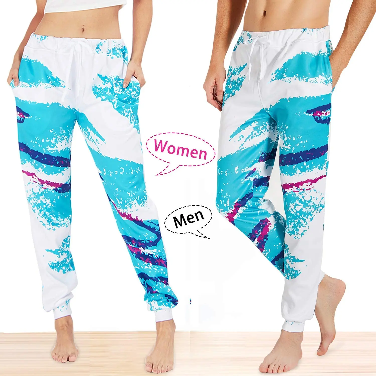 Женские свободные штаны TheFound для отдыха тренировочные джоггеры с эластичным