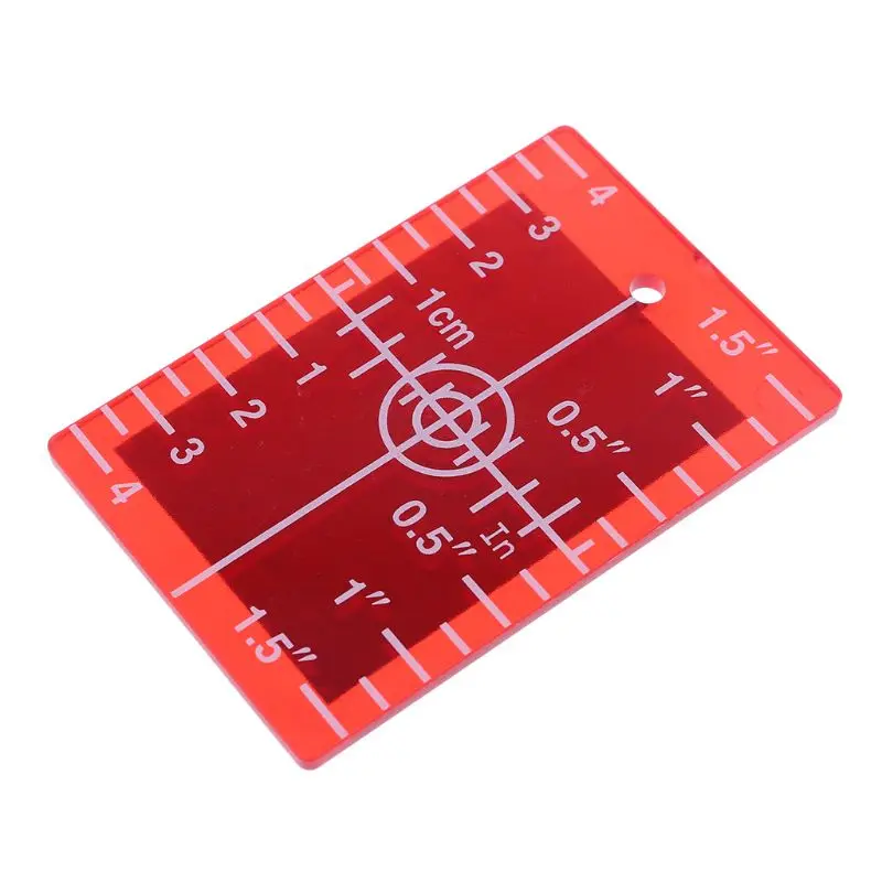 

Card Plate inch/cm for Green and Red Level Plate