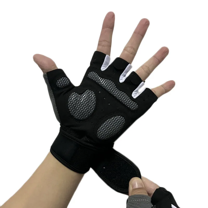 Guantes de gimnasio para hombre y mujer, mancuernas deportivas para  entrenamiento de levantamiento de pesas, Crossfit, ciclismo, culturismo, 1  par