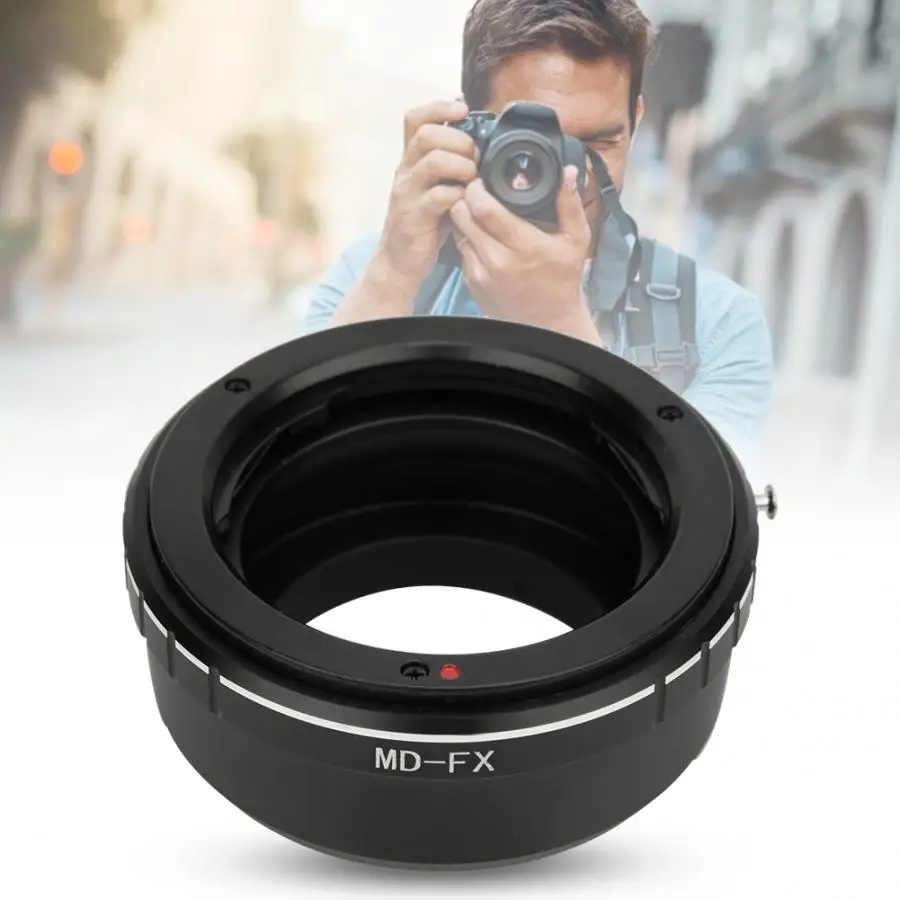 MD-FX металлическое переходное кольцо для Minolta MD Крепление объектива для Fujifilm FX беззеркальное крепление линзы камеры Адаптер