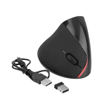 

Wireless Ergonomic Vertical Optical USB Mouse 5D Optical Mouse For PC Laptop Worldwide Hot Drop