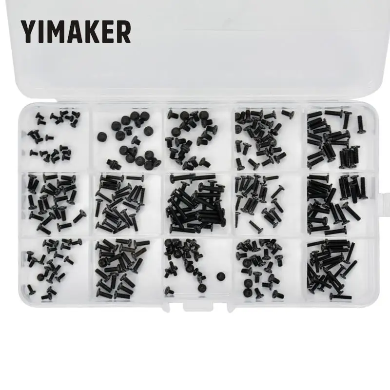 YIMAKER 300Pcs New Laptop Screws With Box For DELL The Tablet Screw Flat Head YIMAKER 300Pcs New Laptop Screws With Box For DELL The Tablet Screw Flat Head