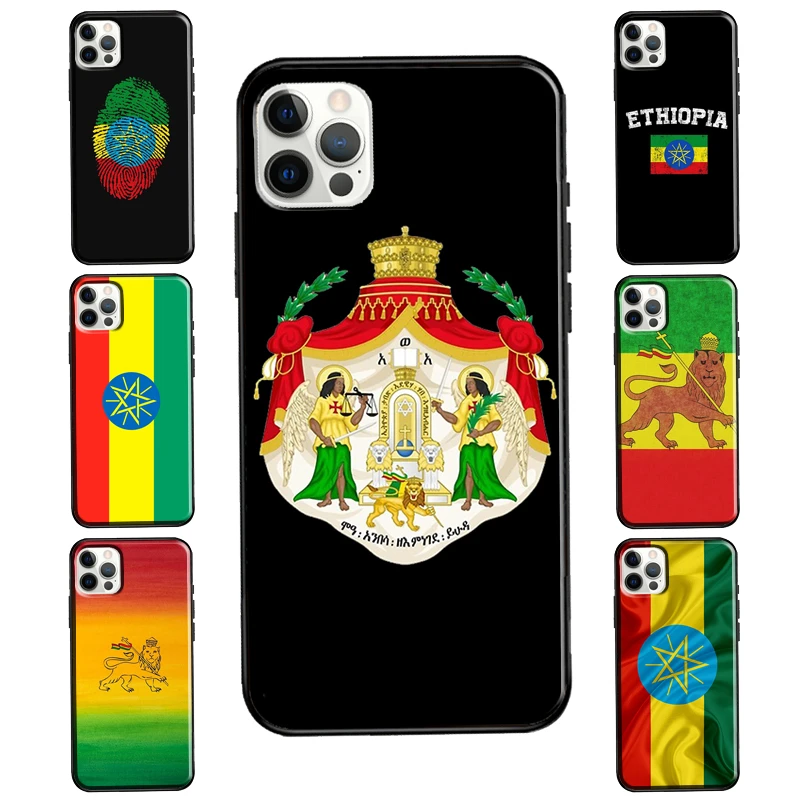 iphone 13 cover Ethiopia Flag For iPhone 11 Pro Max XS 8 7 Plus SE 2020 X XR Case For iPhone 13 12 Pro Max mini Coque 13 case