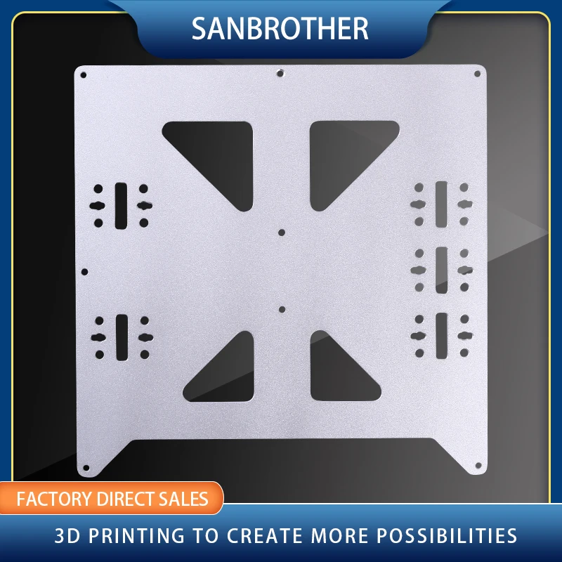 

3D Printer Parts Aarts Heating Platform Z-axis Support Aluminum Plate For Prusa I3 Heatbed Aluminum Plate