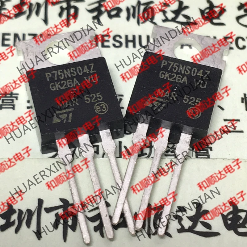 5 шт., новые оригинальные кнопки P75NS04Z STP75NS04Z-220 33V 80A