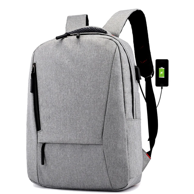 

Man Backpack Laptop Men 15.6 Black Large Capacity 2020 USB Male Back Pack Computer High College Light Solid School Bags
