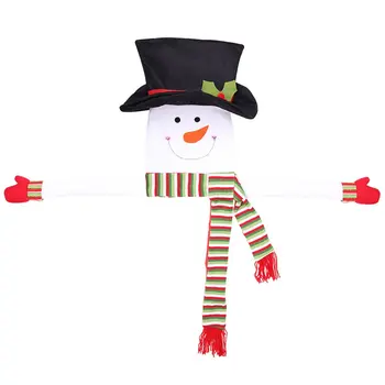 

Christmas Decoration Supplies For Christmas Tree Top Star Exquisite Snowman Shape Christmas Tree Hat