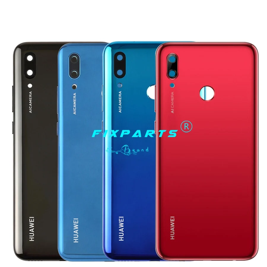 Original Huawei P Smart Back Battery Cover Rear Housing Case With Camera Lens Replacement Huawei P Smart Battery Cover