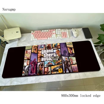 

gta mousepad 80x30cm gaming mouse pad big gamer mat large game computer desk padmouse keyboard best seller play mats