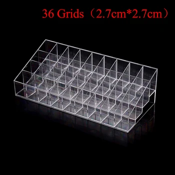 

40/36/24 Grids Multifunctional Lipstick Stand Case Home Bedroom Organizer Holder Plastic Box Cosmetic Makeup Tools