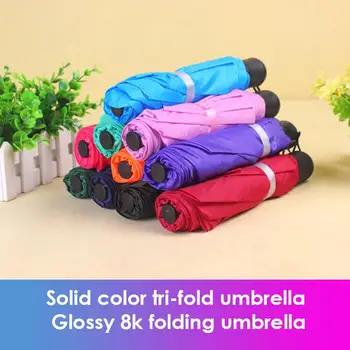 

Multicolor Manual Travel Portable Umbrella Mini Umbrella Girl Fashion Sun Umbrella Gifts Outdoor Home Living