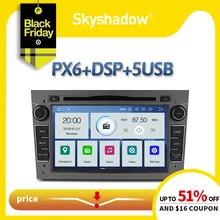 DSP PX6 ips Android 9,0 4 Гб+ 64 ГБ Автомобильный dvd-плеер gps карта радио для Opel Zafira Vectra Antara Astra Combo Corsa Meriva Vivaro