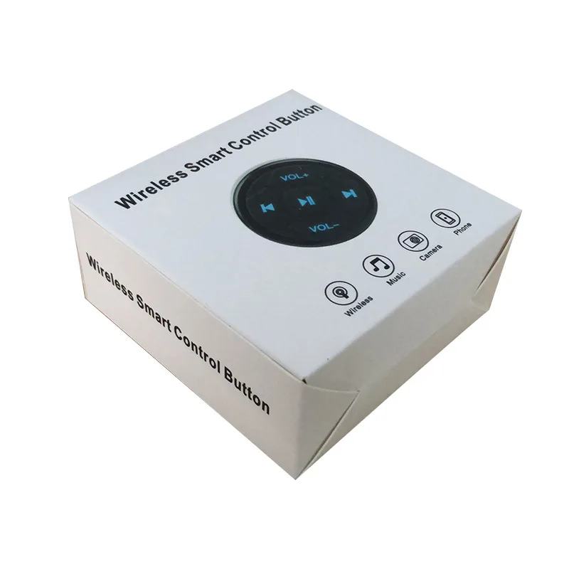 Универсальный автомобиль беспроводной Bluetooth пульт дистанционного управления автомобилем телефон автомобильный комплект рулевое колесо пульт управления, ресивер CR2025 Аккумулятор для IOS Android