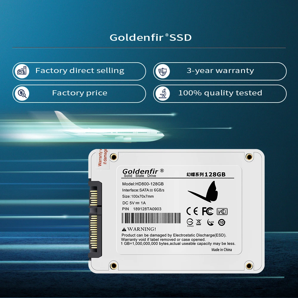 fastest internal ssd Goldenfir Internal newest SSD 60GB 120GB 240GB  Drive Disk SSD 480gb for PC OEM  logo serial number solid state internal hard drive