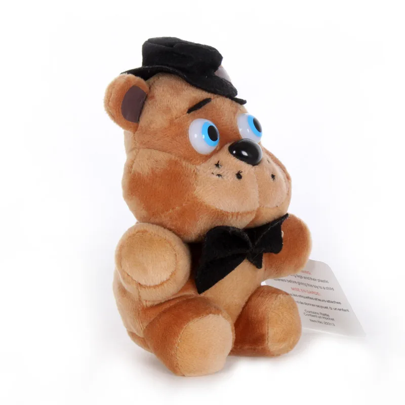 25 см FNAF Freddy Fazbear плюшевые игрушки пять ночей у Фредди Золотой медведь кошмар кекс Фокси шар мальчик клоун мягкие куклы