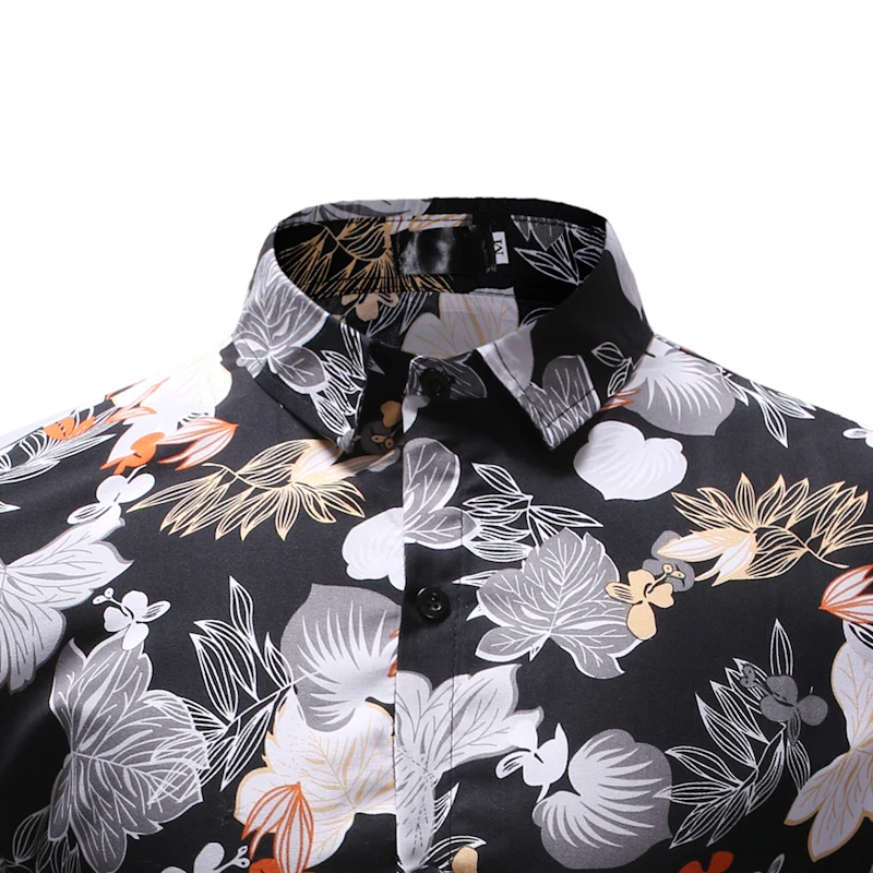 Shirt Men Men s Printed Shirt Lapel Men s Long Sleeve Shirt Men s Long Sleeve 4