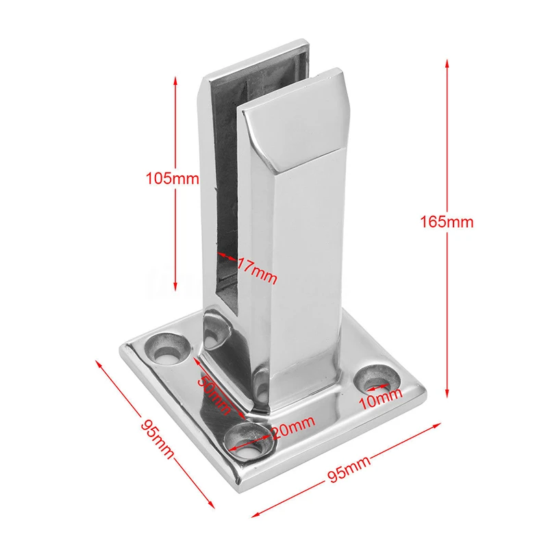 

Washers Fence Clamp Swimming pool Hardware Stainless Steel Silver Stairs
