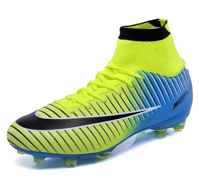 Buy 2019 Football Shoes Soccer Boots For Men Children Soccer Cleats Turf Shoes Leather Soccer Trainer Boys Soccer Sneaker Turf Boot