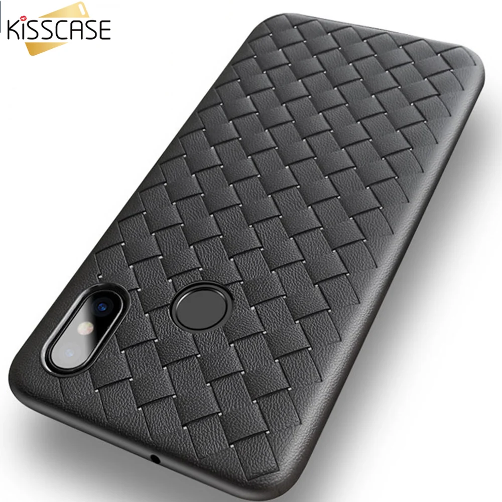 KISSCASE роскошный Плетеный мягкий чехол для samsung A30 A50 A70 A40 Примечание 10 + 8 9