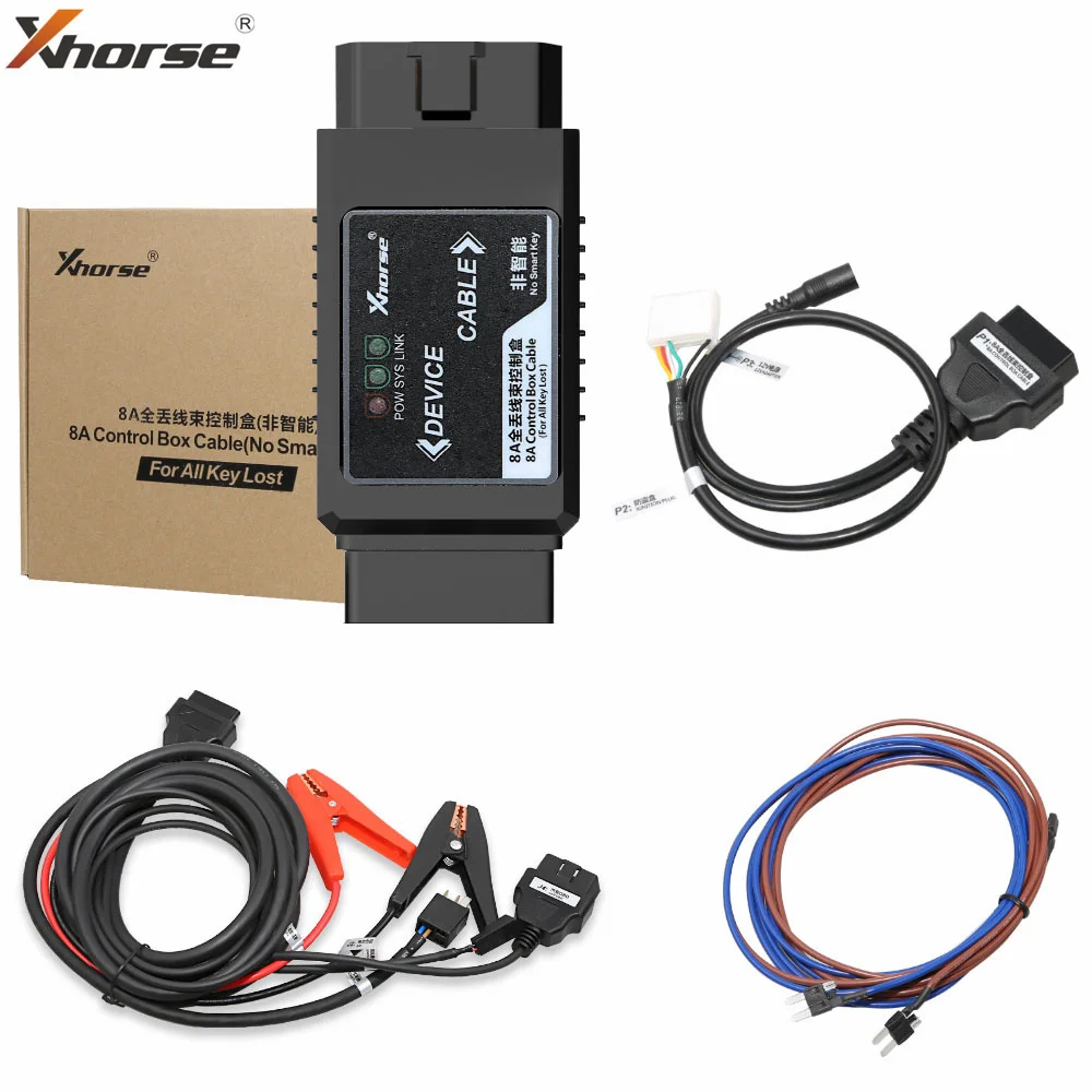 Xhorse VVDI 8A Control Box Cable Adapter for Toyota Non-Smart Key All Keys Lost Supports VVDI2 Tool Max Programmer | Автомобили и