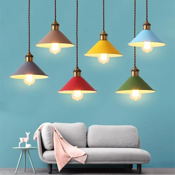 

Pendant Lights Modern Hanglamp Industrial Lamp Vintage Nordic Light Led Pendant Lamp For Kitchen Dining Room Hanging Lights E27