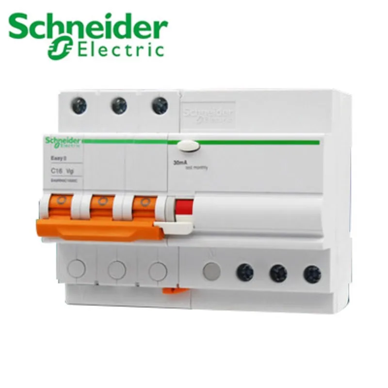 

E9 Series Easy 9 EA9R 3P16A 20A 25A 32A Miniature Leakage Circuit Breaker Protector Air Switch