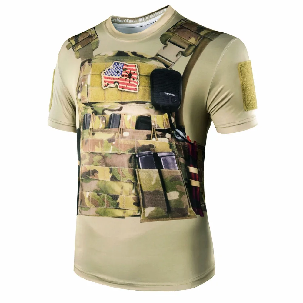 Уличная тактическая 3D футболка с рисунком питона камуфляжная Мужская Военная футболка для езды на велосипеде дышащая футболка