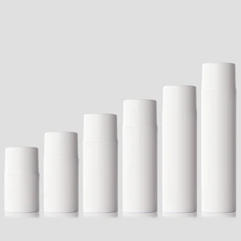 

Empty 30ml 50ml 80ml 100ml 120ml 150ml white skin care airless lotion pump bottle