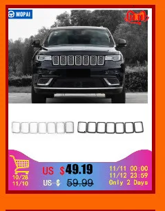 MOPAI Автомобильные Чехлы На Руль для Jeep Cherokee, Автомобильный руль, декоративный чехол для Jeep Grand Cherokee+ автомобильные аксессуары