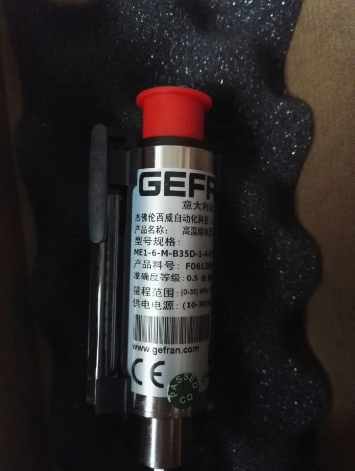 

GEFRAN Italy Gefran high temperature melt pressure sensor ME1-6-M-B35D-1-4-D