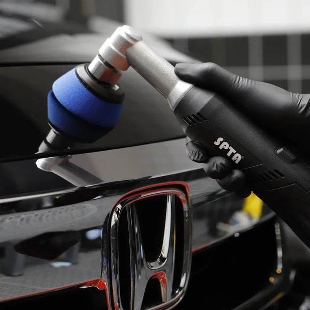 SPTA Mini 1.5 Inch(40mm) / 2 Inch (50mm) Sponge Polishing Buffing Pad Kit for 12V Cordless Polishing Machine Cleaning Tool 6