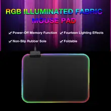Красочный игровой коврик для мыши компьютер RGB Большой Гладкий коврик для мыши USB интерфейс с подсветкой переключатель цвета мигающие игры Коврик для мыши