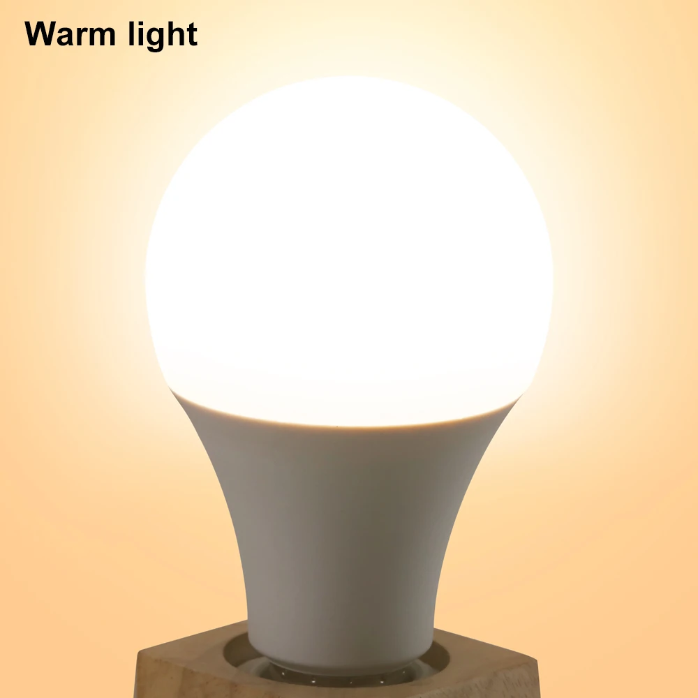 Warm White E27 светодиодный лампы 20 Вт E14 светодиодный светильник лампы 240 Bombillas светодиодный светильник 3W, 6 Вт, 9 Вт, 12 Вт, 15 Вт, 18 Вт, кукурузы светильник 220 В ампулы дома светильник ing 2835SMD - Испускаемый цвет: Warm White